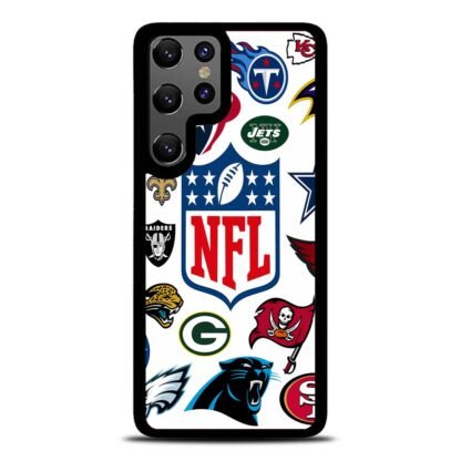 NFL Team Logo Collage Samsung Galaxy S25 / S25 Plus / S25 Ultra Case