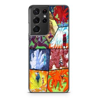 Naruto All Tailed Beast Bijuu Jinchuriki Samsung Galaxy S21 / S21 Plus / S21 Ultra / S21 FE Case