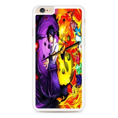Naruto And Sasuke Overpower iPhone 6 / 6S / 6 Plus / 6S Plus Case - Image 2