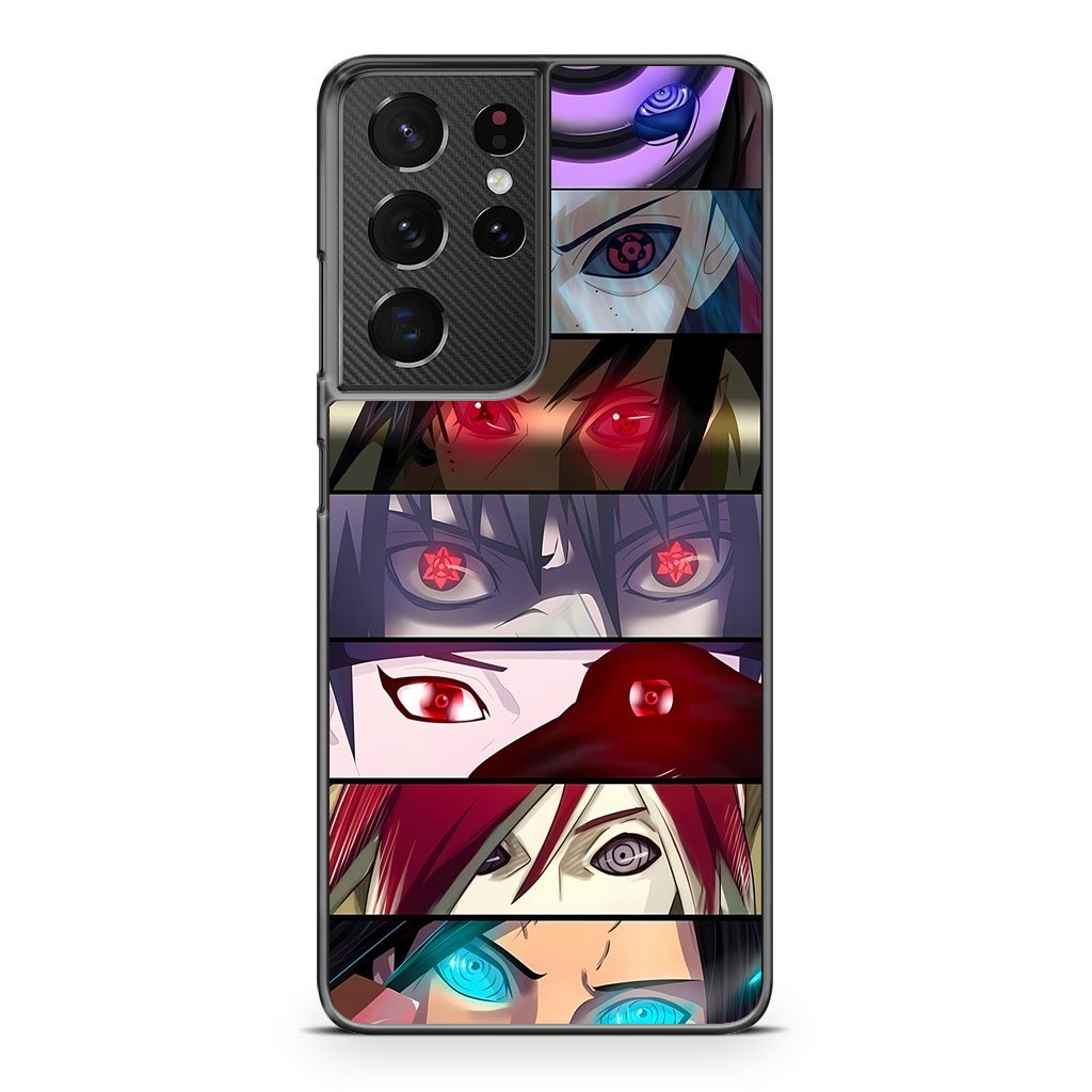Naruto Shippuden Kekkei Genkai Power Samsung Galaxy S21 / S21 Plus / S21 Ultra / S21 FE Case