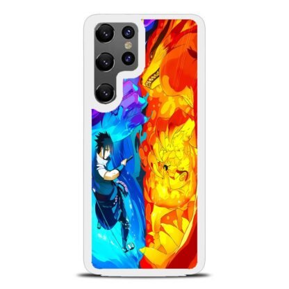 Naruto Vs Sasuke Overpower Samsung Galaxy S25 / S25 Plus / S25 Ultra Case - Image 2