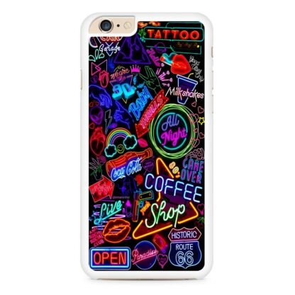 Neon Night City Logo iPhone 6 / 6S / 6 Plus / 6S Plus Case - Image 2