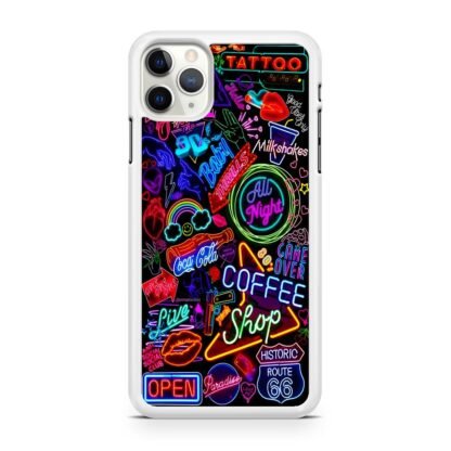 Neon Night City Logo iPhone 12 / 12 Pro / 12 Pro Max / 12 Mini Case - Image 2