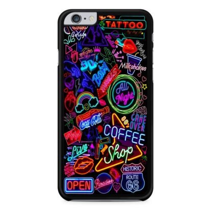 Neon Night City Logo iPhone 6 / 6S / 6 Plus / 6S Plus Case