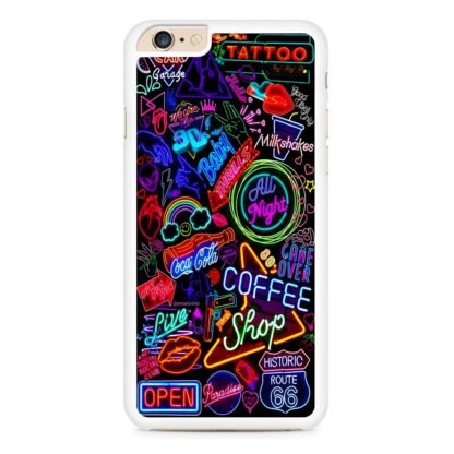 Neon Night City Logo iPhone 6 / 6S / 6 Plus / 6S Plus Case - Image 2
