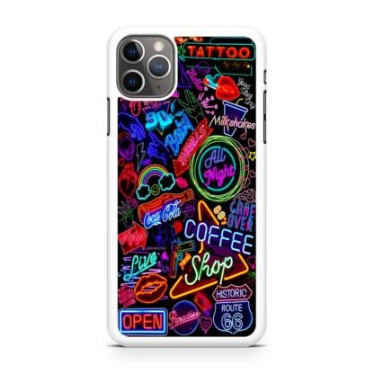 Neon Night City Logo iPhone 15 / 15 Plus / 15 Pro / 15 Pro Max Case - Image 2