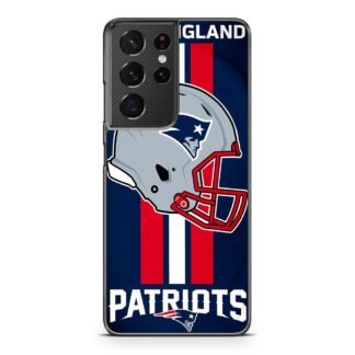 New England Patriots Helmet NFL Logo Samsung Galaxy S21 / S21 Plus / S21 Ultra / S21 FE Case