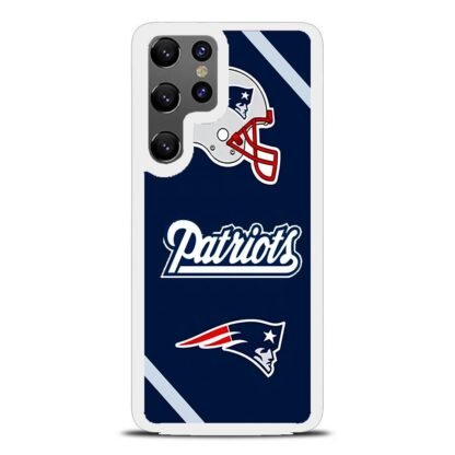 New England Patriots NFL Logo Samsung Galaxy S25 / S25 Plus / S25 Ultra Case - Image 2