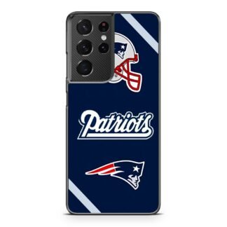 New England Patriots NFL Logo Samsung Galaxy S21 / S21 Plus / S21 Ultra / S21 FE Case
