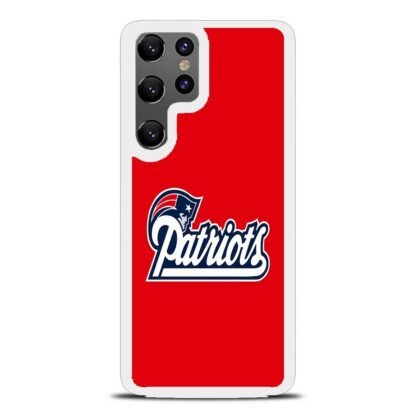 New England Patriots Red Samsung Galaxy S25 / S25 Plus / S25 Ultra Case - Image 2