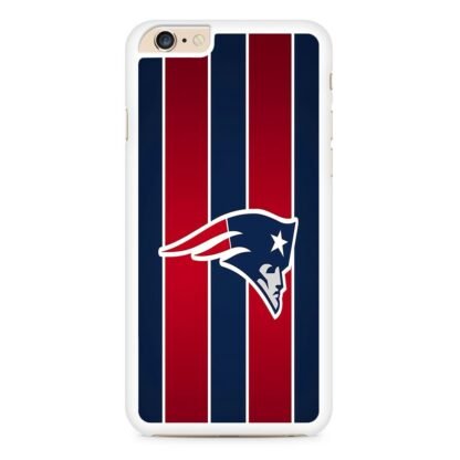 New England Patriots Red Blue Stripe iPhone 6 / 6S / 6 Plus / 6S Plus Case - Image 2