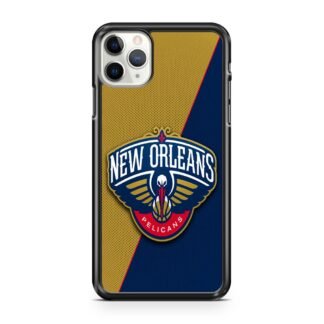 New Orleans Pelicans Carbon Logo iPhone 12 / 12 Pro / 12 Pro Max / 12 Mini Case