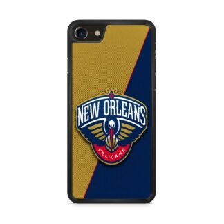 New Orleans Pelicans Carbon Logo iPhone 7 / 8 / SE 2020 / SE 2022 Case