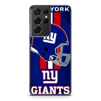 New York Giants Helmet NFL Logo Samsung Galaxy S21 / S21 Plus / S21 Ultra / S21 FE Case