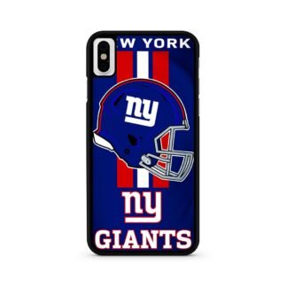 New York Giants Helmet NFL Logo iPhone X / XR / XS / XS Max Case