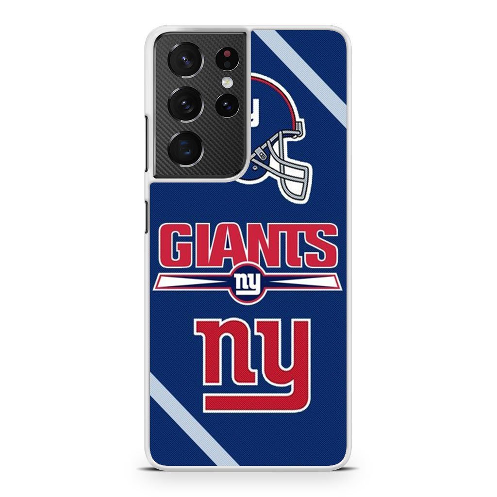 New York Giants NFL Logo Samsung Galaxy S21 / S21 Plus / S21 Ultra / S21 FE Case - Image 2