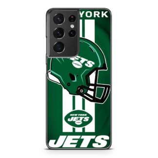 New York Jets Helmet NFL Logo Samsung Galaxy S21 / S21 Plus / S21 Ultra / S21 FE Case