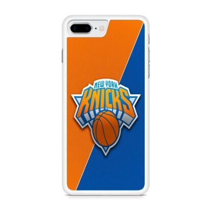 New York Knicks Carbon Logo iPhone 7 Plus / 8 Plus Case - Image 2