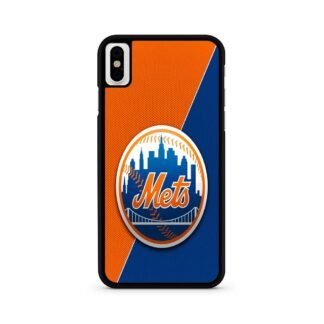 New York Mets Carbon Logo iPhone X / XR / XS / XS Max Case