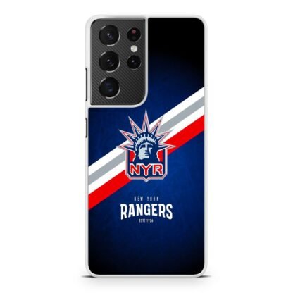 New York Rangers Logo Samsung Galaxy S21 / S21 Plus / S21 Ultra / S21 FE Case - Image 2