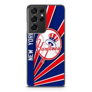 New York Yankees MLB Logo Samsung Galaxy S21 / S21 Plus / S21 Ultra / S21 FE Case
