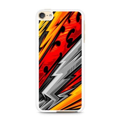 Nichirin Sword Red Blitz Pattern iPod Touch 6 / 7 Case - Image 2
