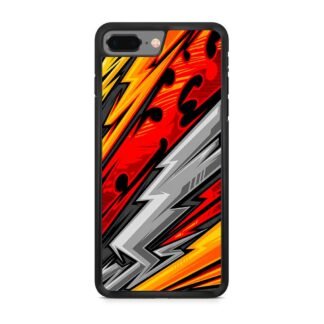 Nichirin Sword Red Blitz Pattern iPhone 7 Plus / 8 Plus Case
