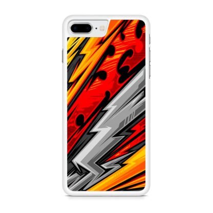 Nichirin Sword Red Blitz Pattern iPhone 7 Plus / 8 Plus Case - Image 2