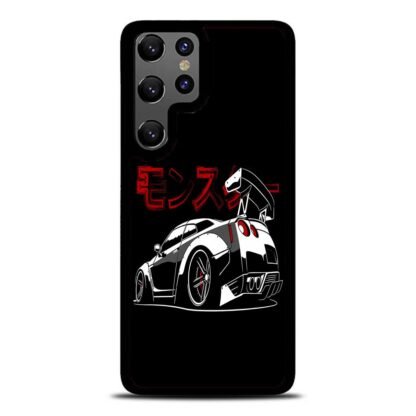 Nissan GTR Japan Back Cover Black Samsung Galaxy S25 / S25 Plus / S25 Ultra Case