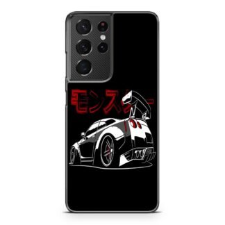 Nissan GTR Japan Back Cover Black Samsung Galaxy S21 / S21 Plus / S21 Ultra / S21 FE Case