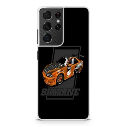 Nissan Skyline Black Cover Samsung Galaxy S21 / S21 Plus / S21 Ultra / S21 FE Case - Image 2