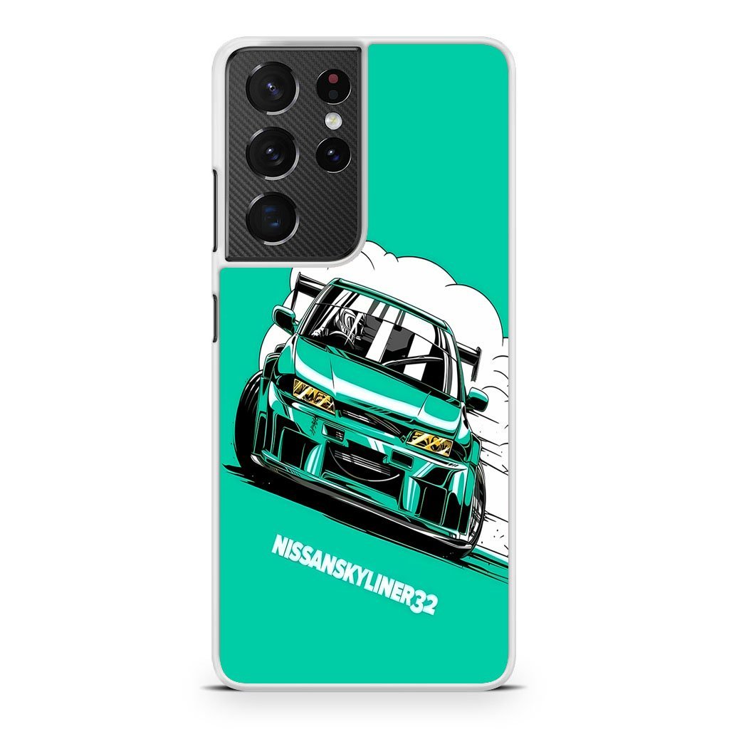 Nissan Skyline R32 Cover Samsung Galaxy S21 / S21 Plus / S21 Ultra / S21 FE Case - Image 2
