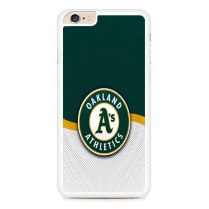 Oakland Athletics Carbon Logo iPhone 6 / 6S / 6 Plus / 6S Plus Case - Image 2
