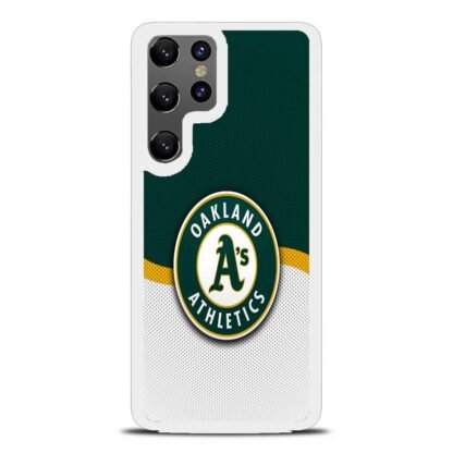 Oakland Athletics Carbon Logo Samsung Galaxy S25 / S25 Plus / S25 Ultra Case - Image 2