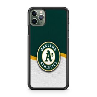 Oakland Athletics Carbon Logo iPhone 11 / 11 Pro / 11 Pro Max Case