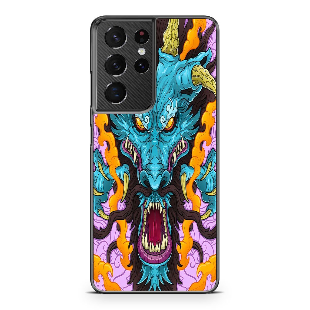 One Piece Kaido Dragon Head Samsung Galaxy S21 / S21 Plus / S21 Ultra / S21 FE Case