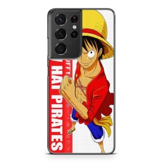 One Piece Luffy Straw Hat Pirates Samsung Galaxy S21 / S21 Plus / S21 Ultra / S21 FE Case