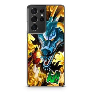One Piece Luffy Vs Kaido Dragon Samsung Galaxy S21 / S21 Plus / S21 Ultra / S21 FE Case