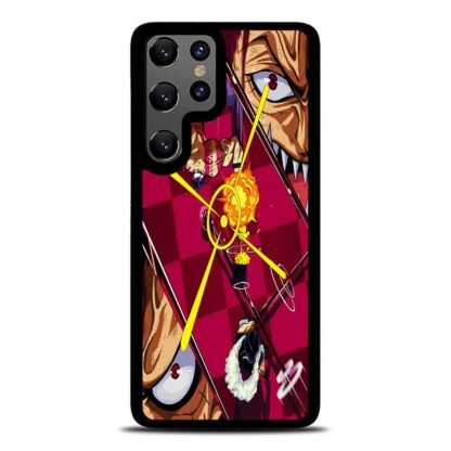 One Piece Luffy Vs Katakuri Punch Samsung Galaxy S25 / S25 Plus / S25 Ultra Case