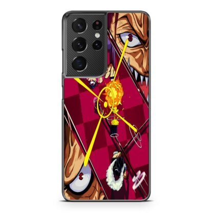 One Piece Luffy Vs Katakuri Punch Samsung Galaxy S21 / S21 Plus / S21 Ultra / S21 FE Case