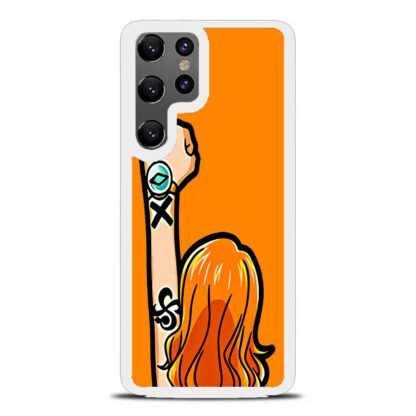 One Piece Nami Hand Back Samsung Galaxy S25 / S25 Plus / S25 Ultra Case - Image 2