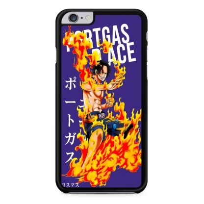 One Piece Portgas D Ace Flame Cover iPhone 6 / 6S / 6 Plus / 6S Plus Case