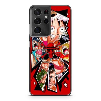 One Piece Red Cover Samsung Galaxy S21 / S21 Plus / S21 Ultra / S21 FE Case