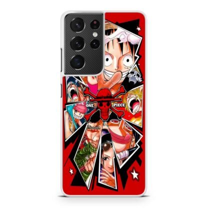 One Piece Red Cover Samsung Galaxy S21 / S21 Plus / S21 Ultra / S21 FE Case - Image 2