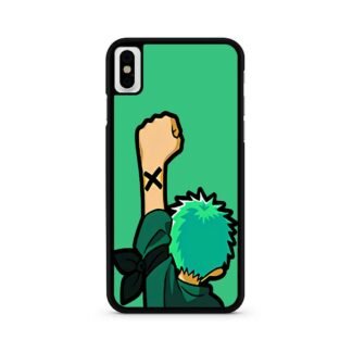 One Piece Roronoa Zoro Hand Back iPhone X / XR / XS / XS Max Case