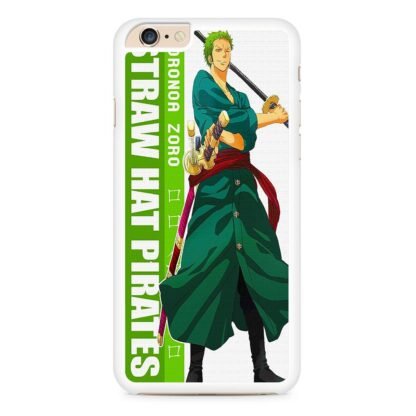 One Piece Roronoa Zoro Straw Hat Pirates iPhone 6 / 6S / 6 Plus / 6S Plus Case - Image 2