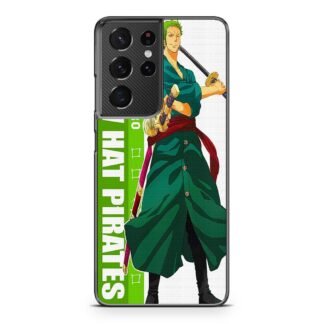 One Piece Roronoa Zoro Straw Hat Pirates Samsung Galaxy S21 / S21 Plus / S21 Ultra / S21 FE Case