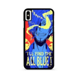 One Piece Sanji Quote iPhone X / XR / XS / XS Max Case