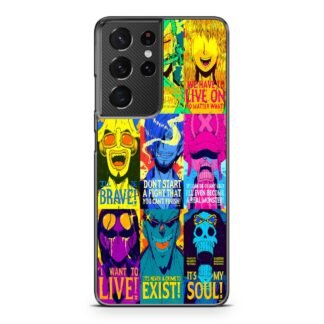 One Piece Straw Hat Pirates Quote Samsung Galaxy S21 / S21 Plus / S21 Ultra / S21 FE Case