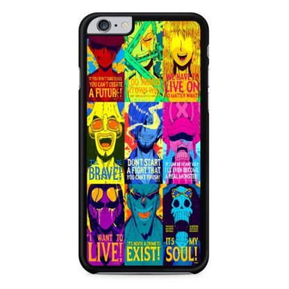 One Piece Straw Hat Pirates Quote iPhone 6 / 6S / 6 Plus / 6S Plus Case